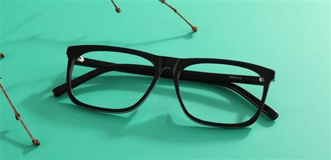 Steinbeck Rectangle Prescription Glasses Black Men S Eyeglasses Payne Glasses