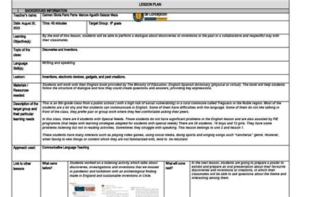 Lesson Plan Template 2023 | PDF