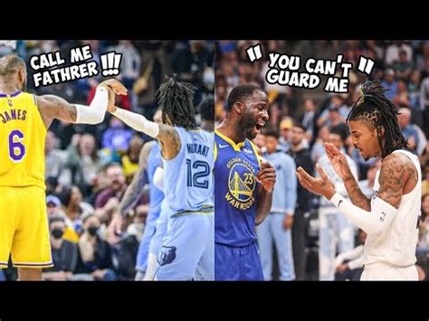 The Most Epic NBA Trash Talk That Ll Blow Your Mind YouTube