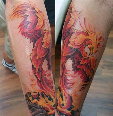 Phoenix Tattoo Designs For Men Inspiration Guide