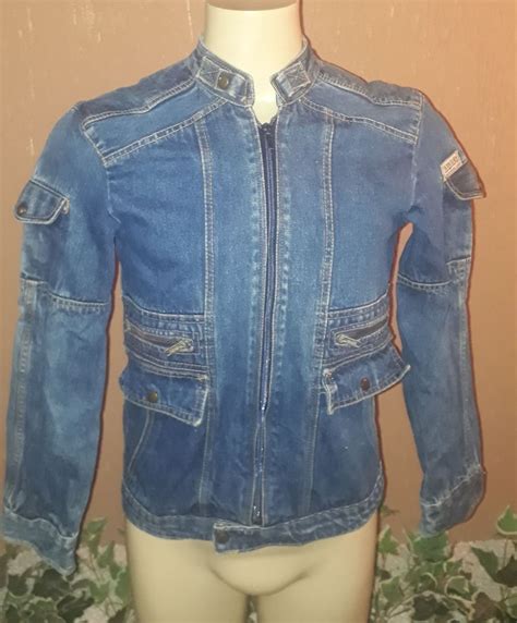 Jaqueta Antiga Jeans Anos 80 Produto Vintage E Retro Ferreira