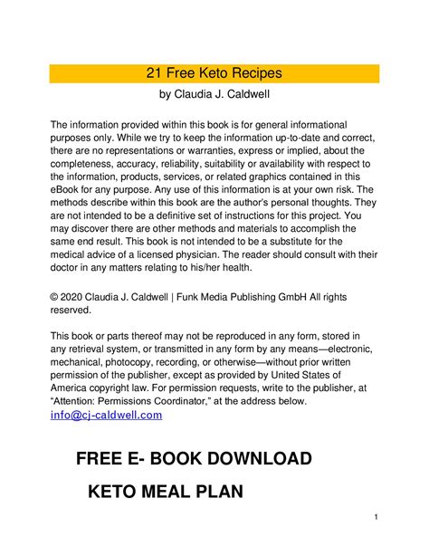 Calaméo 21 Free Keto Recipes Ultimate Keto Meal Plan