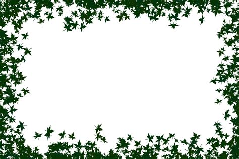 Free photo: Green Leaves Frame - Decoration, Natural, Textured - Free ...