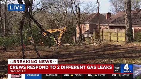 Crew Respond To 2 Gas Leaks Youtube