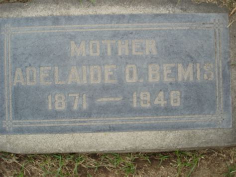 Adelaide Orissa Osborn Bemis Memorial Find A Grave