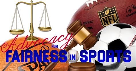 Advocacy For Fairness In Sports Sports Law And Advocacy