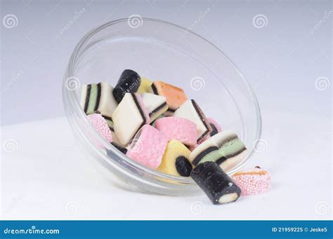 Liquorice sweets stock image. Image of comfortfood, white - 21959225