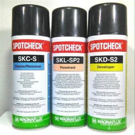 Jual Set Isi Pcs Spotcheck Magnaflux Cleaner Penetrant Developer