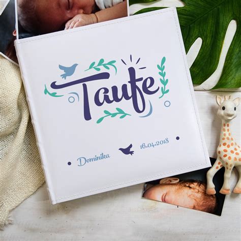 Taufe Personalisiertes Fotoalbum Geschenkspeziell De