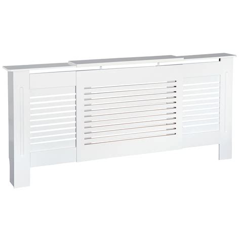 Portland Mdf White Radiator Cover Extendable Wilko