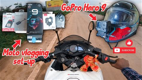 Motovlog Setup Gopro Hero Moto Vlog Setup Kaise Banate He Vlogging