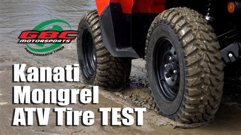 Gbc Kanati Mongrel Atv Tire Test Youtube