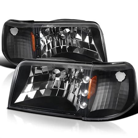 SPEC D TUNING Lente Transparente Cromada 1 Pieza De Faros Delanteros