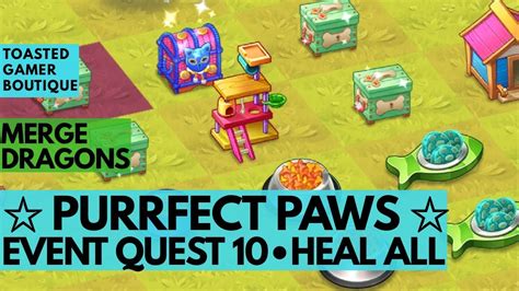 Merge Dragons Purrfect Paws Event Heal All Land Complete Quests Tips