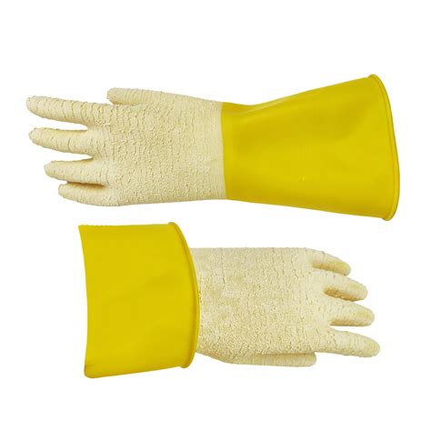 Custom Color Comfortable Heavy Duty Chemical Resistant Natural Latex