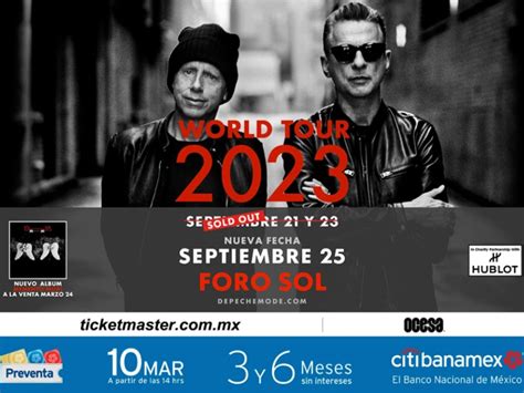 Depeche Mode regresa a México en 2023 fechas precios y más