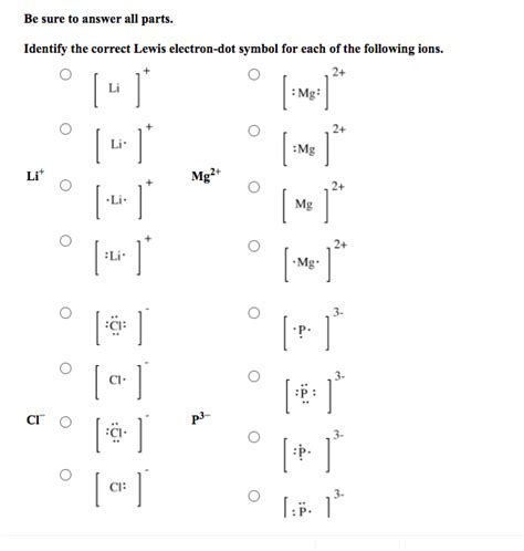 Solved Be Sure To Answer All Parts Identify The Correct