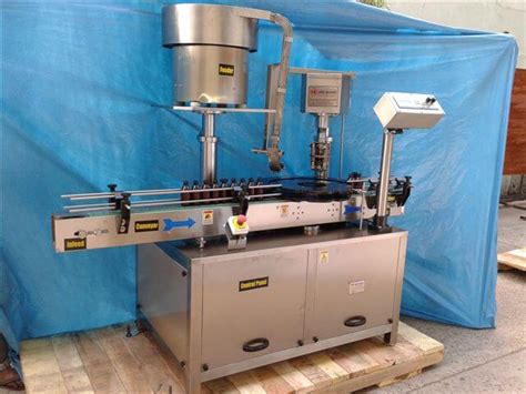 Single Head Ropp Cap Sealing Machine Ropp Cap Sealer Machine India