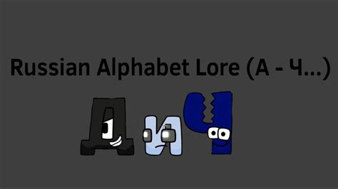 Russian Alphabet Lore Harryshorriblehumor Read In The