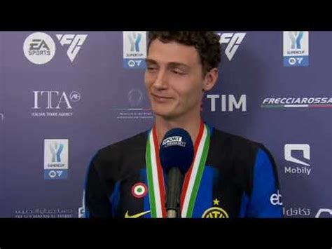 Pavard Felice Per Il Mio Primo Trofeo Italiano Intervista Finale