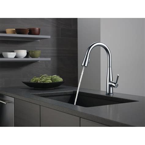 Delta Essa Touch2o Arctic Stainless Single Handle Pull Down Touch