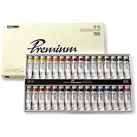 Shinhan Swc Premium Professional Artist Grade Watercolor Paint Set