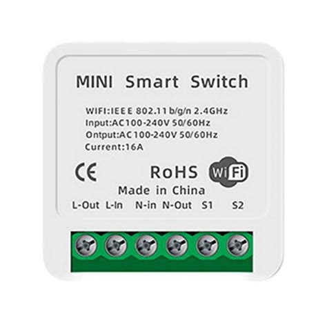 Tuya Mini 16A 1 Channel WiFi Smart Switch