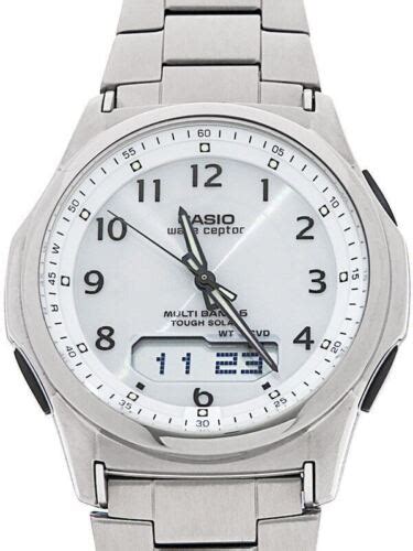 Casio Wave Ceptor Wva M D Ajf Solar Radio Men Watch New In Box Ebay