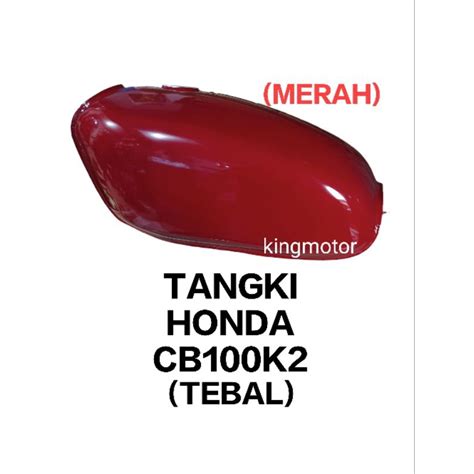 Jual Tangki Bensin Tengki Fuel Tank Assy Merah Honda Cb Cb