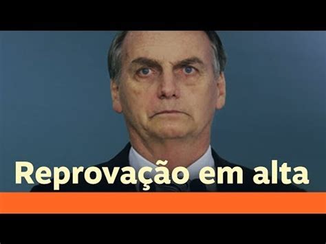 Datafolha Reprovação de Bolsonaro sobe e chega a 38 Vídeo Dailymotion