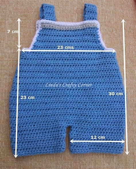 Baby Dungaree Pattern Crochet Baby Pants Crochet Baby Clothes Baby