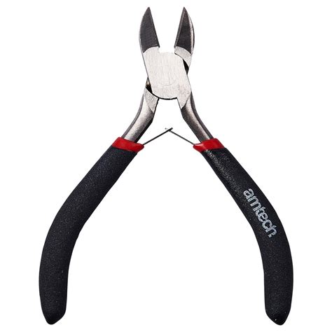 Mini Side Cutting Plier With Spring Amtech