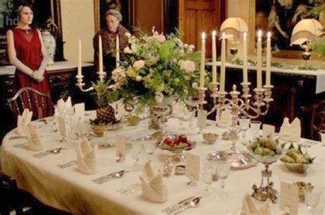 Downton Abbey Wedding Dining Etiquette Downton Abbey Party