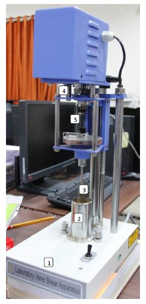 Vane Shear Geotechnical Testing Lab