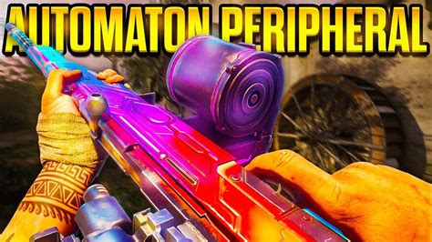 The New Automaton Peripheral Blueprint In Vanguard ☢️ Best Automaton Class Setup Season 4