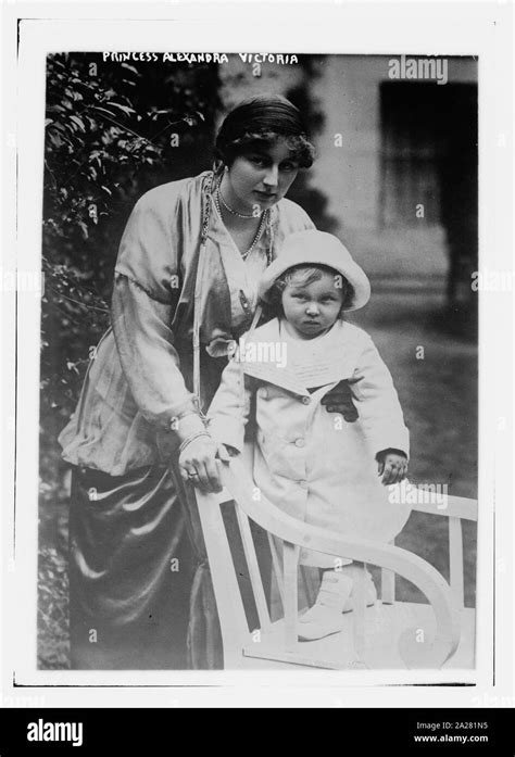 Princess Alexandra Victoria Stock Photo Alamy