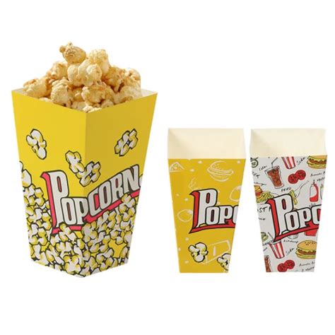 Custom Logo Wholesale Kraft Paper Fried Chicken Box For Popcorn Bucket