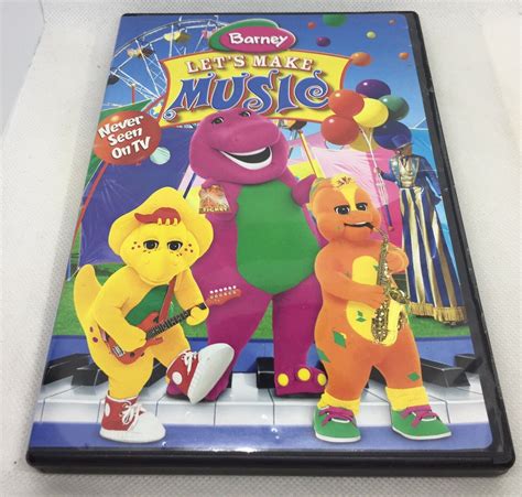 Barney Let’s Make Music Dvd Live Action 2006 Lyons 45986310361 Ebay