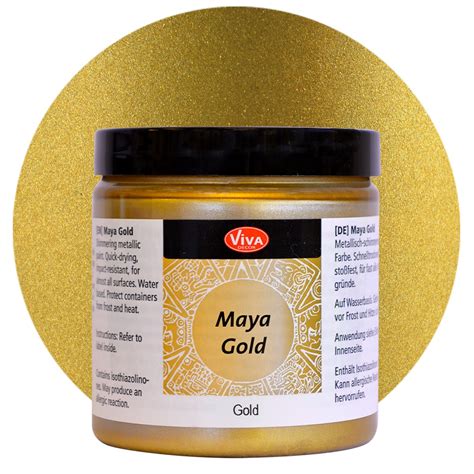 Viva Decor Maya Gold Gold Ml Wards Polymer Clay