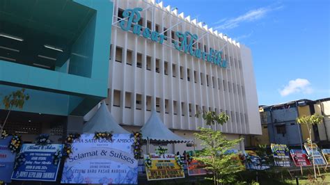 Gedung Baru Pasar Mardika Ambon Resmi Beroperasi Potretmaluku Id