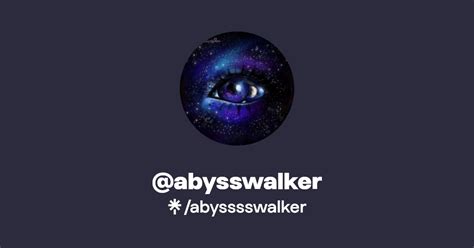 Abysswalker Instagram Tiktok Linktree