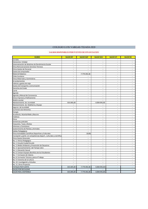 Informe De Ejecucion Presupuestal Ano 2020 PPT