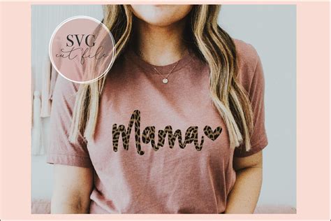 Leopard Mama Svg Graphic By Justonemoreproject · Creative Fabrica