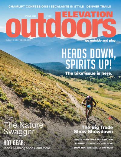 Subscribe To Elevation Outdoors Magazine