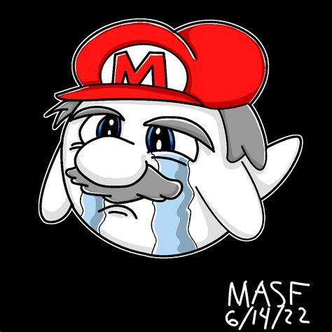 Depressed Boo Mario By Masf On Newgrounds