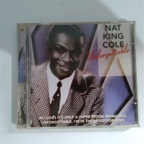 Cd Nat King Cole Unforgettable Shopee Brasil