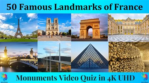 Guess Famous Landmarks Of France Landmark Quiz Youtube