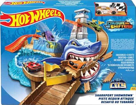 Pista Squalo Hot Wheels per Macchinine ad alta velocità Giocattoli net