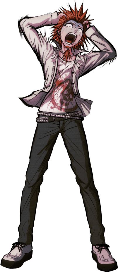 Изображение Leon Kuwata Fullbody Sprite 10png Danganronpa вики Fandom Powered By Wikia