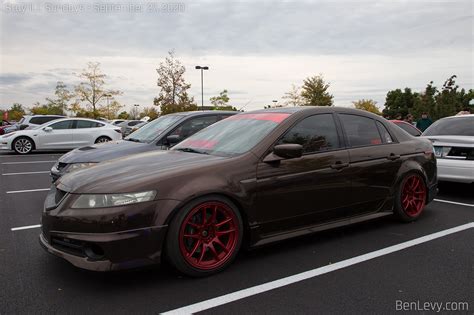 UA6 Acura TL On Red Wheels BenLevy